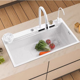 Modern Stainless Steel Waterfall Kitchen Sink β Factory Direct Sale